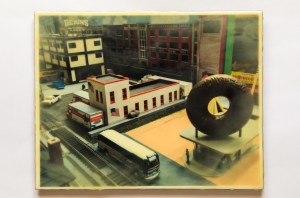 Donut:City w: encaustic